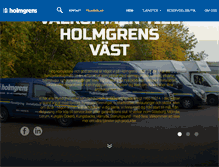 Tablet Screenshot of holmgrens.se